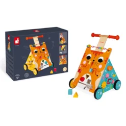carrello multiattività gatto in legno