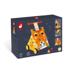 carrello multiattività gatto in legno