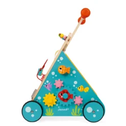 carrello multiattività gatto in legno