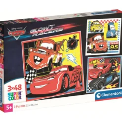 cars - puzzle 3x48 pezzi