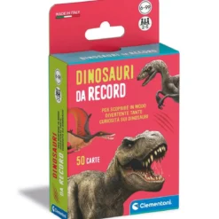 carte gioco sapientino - dinosauri da record