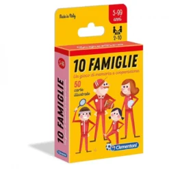 carte gioco sapientino - 10 famiglie