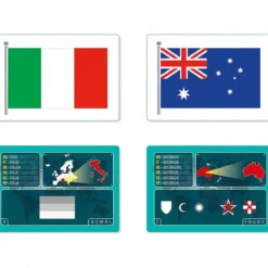 carte gioco sapientino - il gioco delle bandiere
