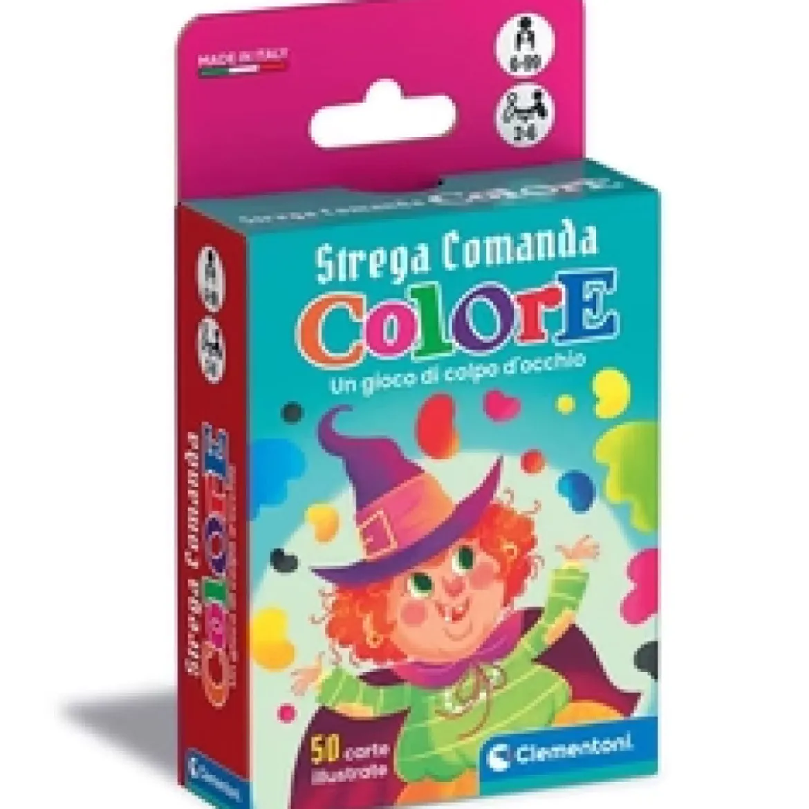 carte gioco sapientino - strega comanda colore
