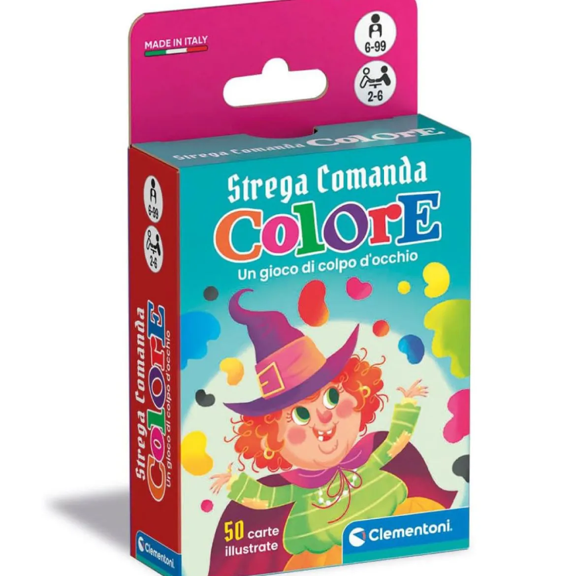 carte gioco sapientino - strega comanda colore
