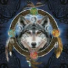 celtic wolf guide - diamond dotz intermediate dd12.049 51,5x51,5cm