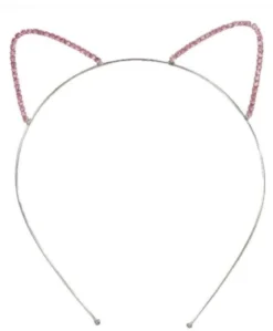 cerchietto orecchie gatto