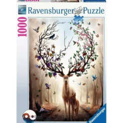 cervo magico - puzzle 1000 pezzi