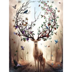 cervo magico - puzzle 1000 pezzi