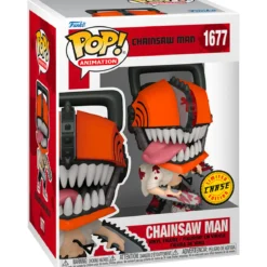 chainsaw man - chainsaw man 9cm - funko pop! 1677 chase