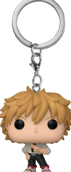 chainsaw man - denji 4cm - funko pocket pop! portachiavi
