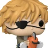 chainsaw man - denji & pochita 9cm - funko pop! 1971