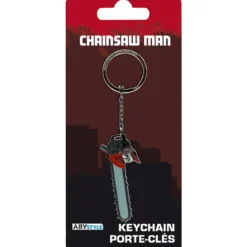 chainsaw man - keychain - chainsaw man head