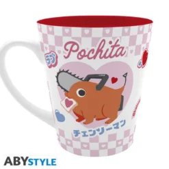 chainsaw man - mug - 250 ml - pochita - subli -