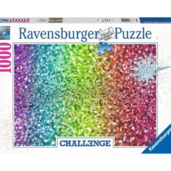 challenge glitter - puzzle 1000 pezzi