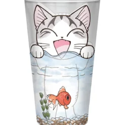 chi - bicchiere large glass 400ml - chi's fish tank
