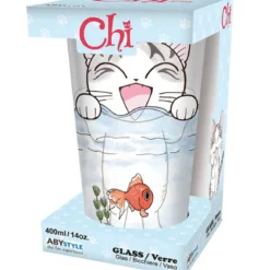 chi - bicchiere large glass 400ml - chi's fish tank