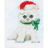 chrissy kitty - diamond dotz intermediate dd5.011 27x35cm