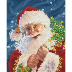 christmas night - diamond dotz intermediate dd12.054 52x67cm
