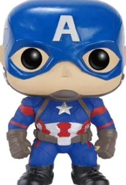 civil war - captain america 9cm - funko pop! 125