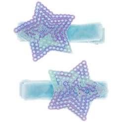 clip per capelli camila con stelle azzurre