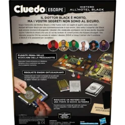cluedo escape - mistero all'hotel black
