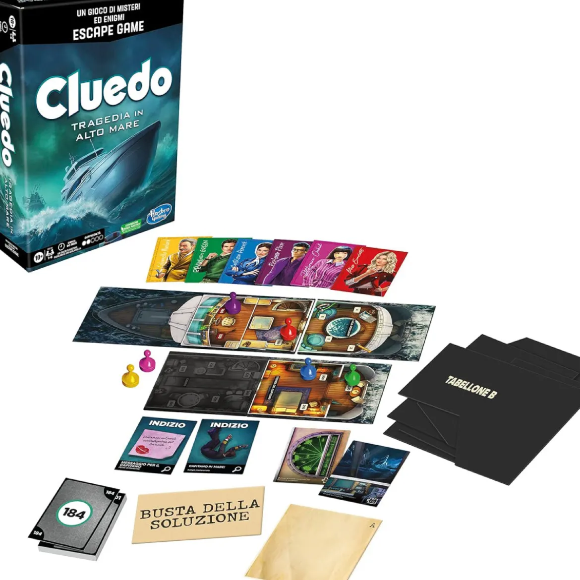 cluedo escape - tragedia in alto mare