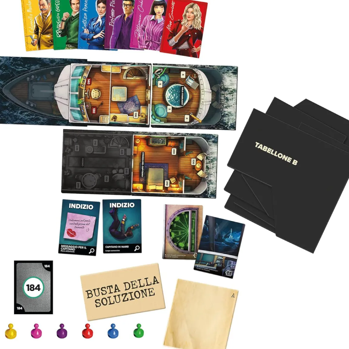 cluedo escape - tragedia in alto mare