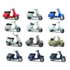 collezione vespa 1:18 - un modello assortito