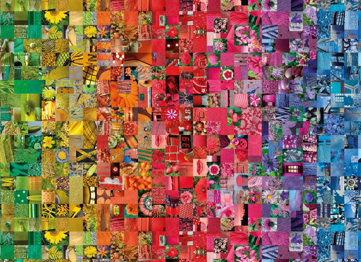 colorboom collage - puzzle 1000 pezzi