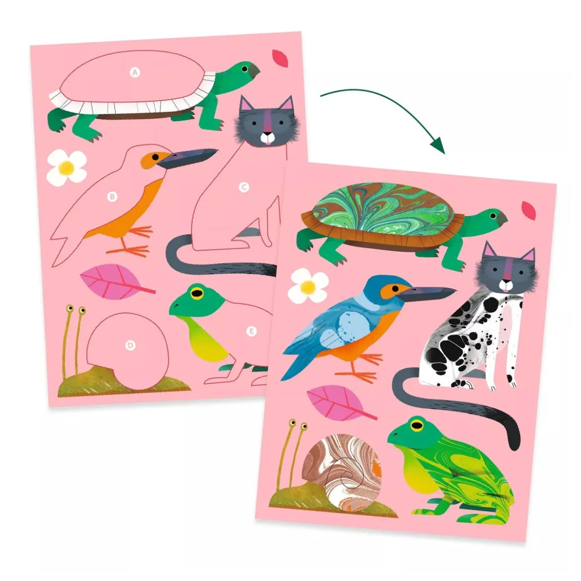 colorful - carta da marmorizzare