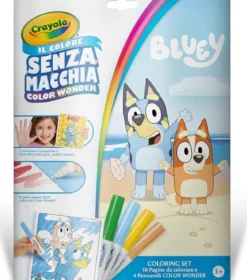 color wonder - bluey