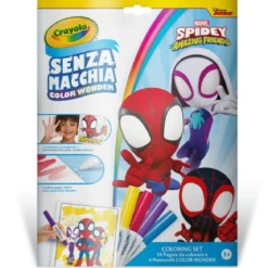 color wonder - spidey