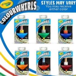 colourwhirls - 1 trottola - modello assortito