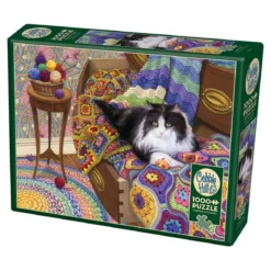 comfy cat - puzzle 1000 pezzi