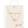 confezione regalo collana stella dorata