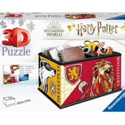 contenitore portaoggetti harry potter - puzzle 3d