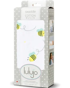copertina swaddle 120 x 120 cm, api -100% mussola di cotone