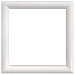 cornice bianca per diamond dotz modello dds