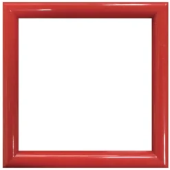 cornice rossa per diamond dotz modello dds