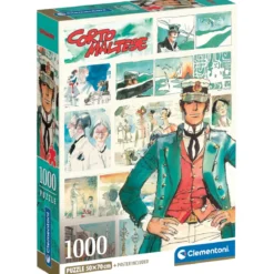 corto maltese - puzzle compact + poster - puzzle 1000 pezzi