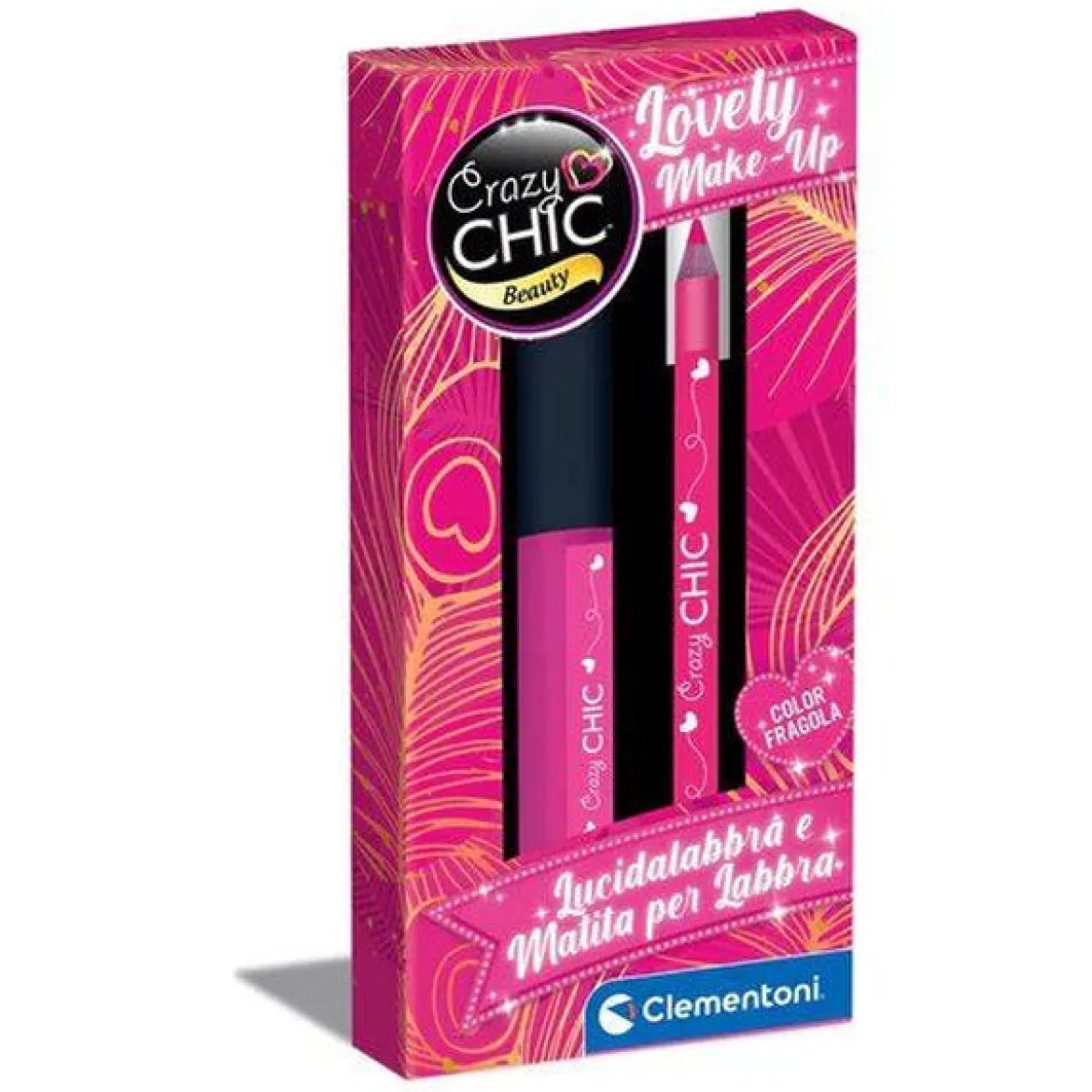 crazy chic - lucidalabbra & matita per labbra - fragola