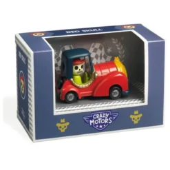 crazy motors - red skull