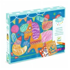 crea con le forme - set collage funambolo e palle