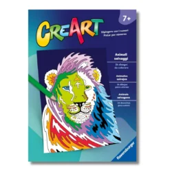 creart - album da colorare - animali selvaggi