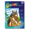 creart - album da colorare - cavalli