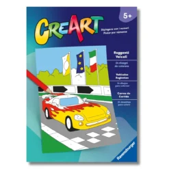 creart - album da colorare - ruggenti veicoli