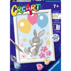 creart - bunny con palloncini