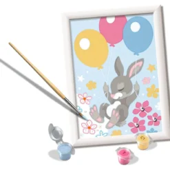 creart - bunny con palloncini