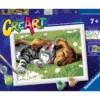 creart - cane e gatto dolce sonno
